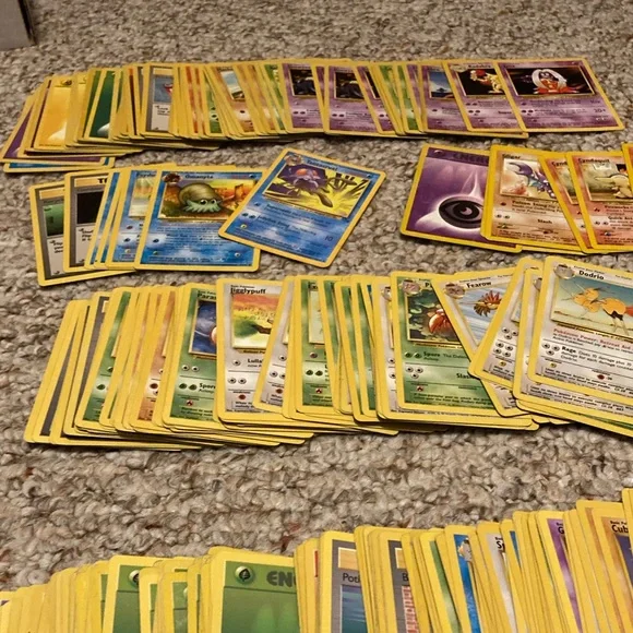 100 VINTAGE 90’s Pokémon cards! Used, good to decent condition - Picture 9 of 12